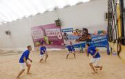 Первый турнир по пляжному волейболу